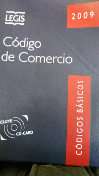Image of Código de Comercio 2009 Códigos Básicos