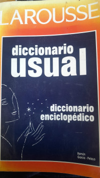 Image of Diccionario Usual -Diccionario Enciclopédico