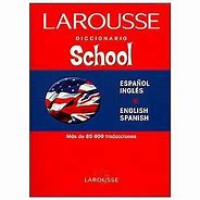 Image of Larousse Diccionario School Español-Ingles