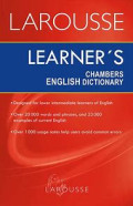 Larousse Learners Chambers English Dictionary