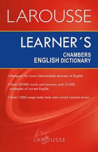 Image of Larousse Learners Chambers English Dictionary