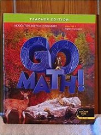 Image of Teacher Edition Go Math Chapter 7 Algebra Expressions